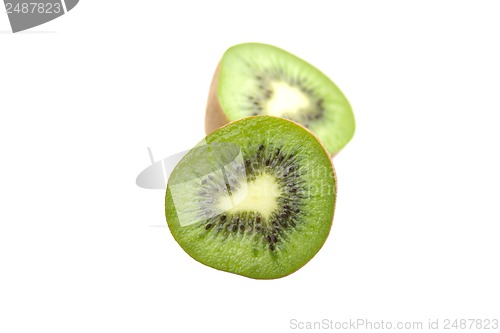 Image of Kiwi fruit isolated on white background