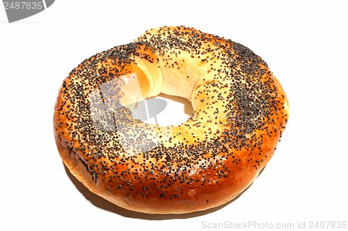 Image of bagels with poppy seeds