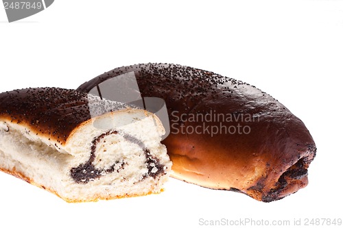 Image of Bun with poppy seeds