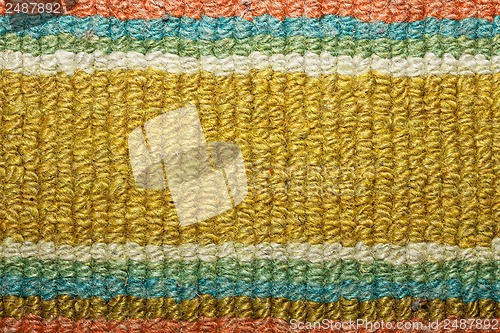 Image of old textile surface close up