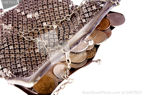 Image of purse with coins