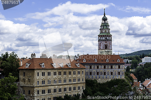 Image of Cesky Krumlov castle.