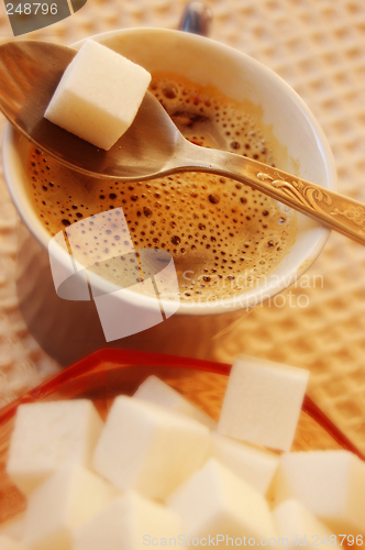 Image of Coffee and sugar