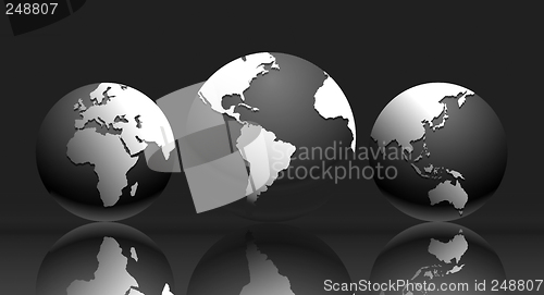 Image of Map of the world - world illustration