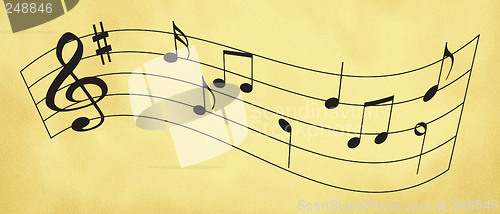 Image of sheet music