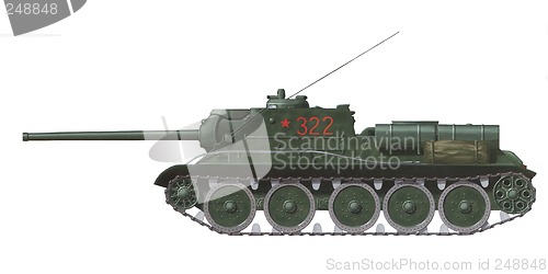 Image of SU-85 self propelled gun