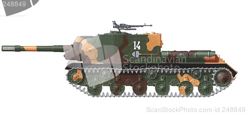 Image of ISU-152 assault gun