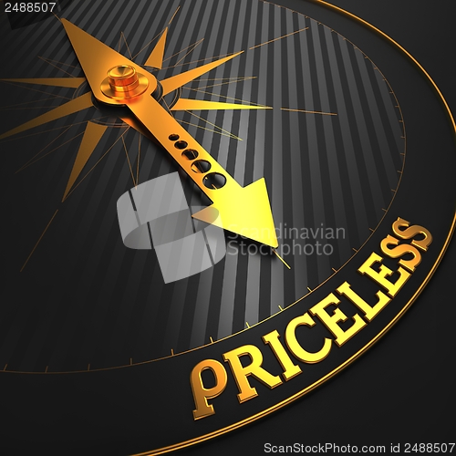 Image of Priceless. Business Background.