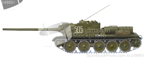 Image of SU-100 tank destroyer