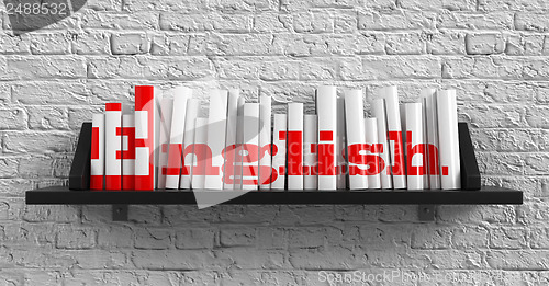 Image of English. Education Concept.
