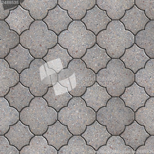 Image of Figured Pavement. Seamless Tileable Texture.