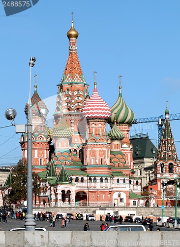 Image of St. Basil's Cathedral in Moscow