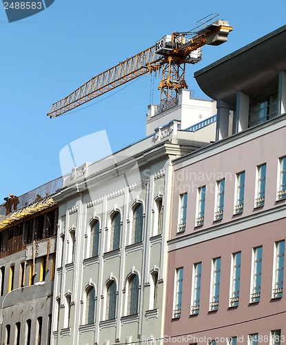 Image of Old high-rise building in Moscow