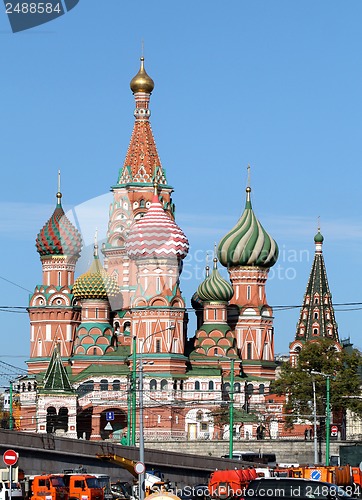 Image of In Red Square, St. Basil's Cathedral