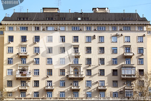 Image of Old high-rise building in Moscow