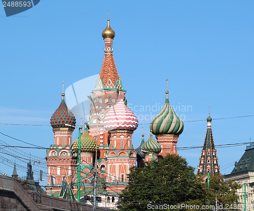 Image of In Red Square, St. Basil's Cathedral