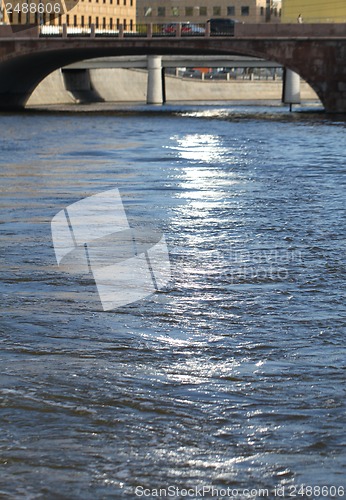 Image of The drainage channel in Moscow