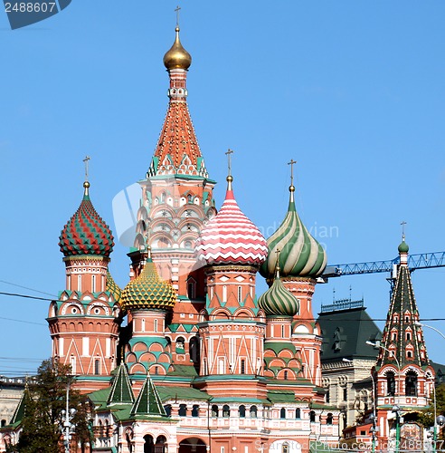 Image of St. Basil's Cathedral in Moscow