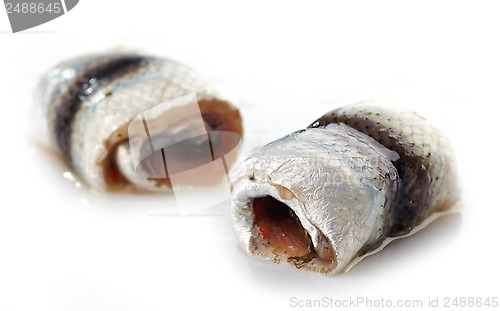 Image of anchovies rolls