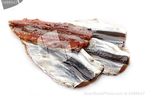 Image of salted anchovies