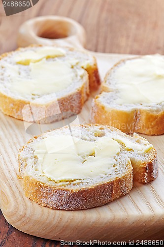 Image of bread with butter