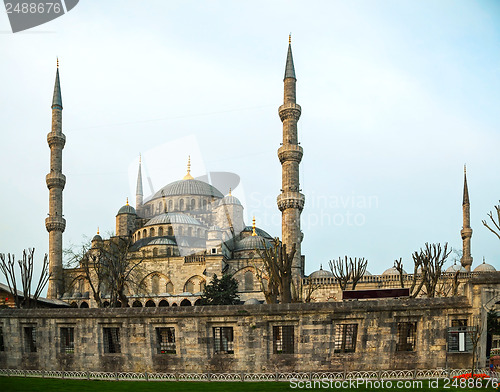 Image of Sultan Ahmed Mosque (Blue Mosque) in Istanbul