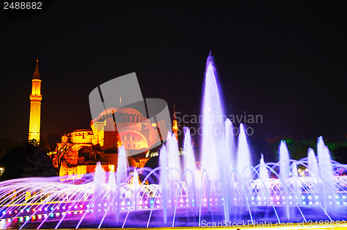 Image of Hagia Sophia in Istanbul, Turkey