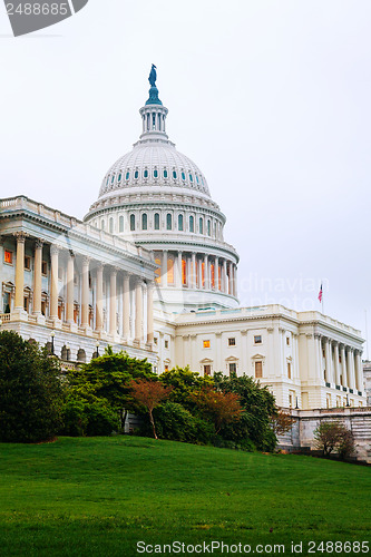 Image of United States Capitol building in Washington, DC