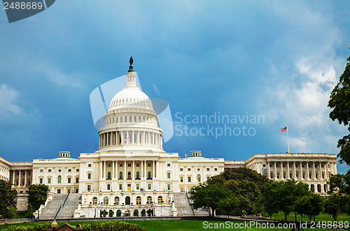 Image of United States Capitol building in Washington, DC