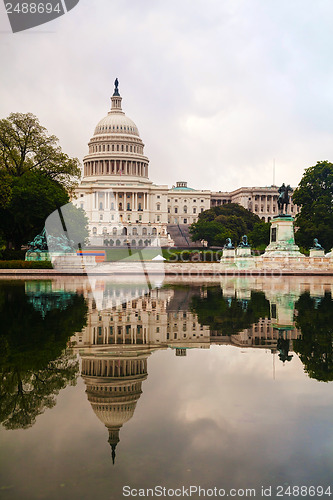 Image of United States Capitol building in Washington, DC