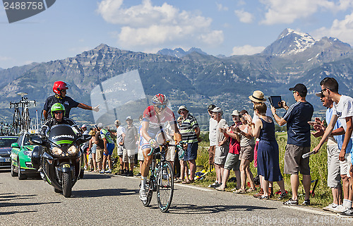 Image of The Cyclist Johnny Hoogerland