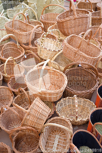 Image of Wickerwork baskets