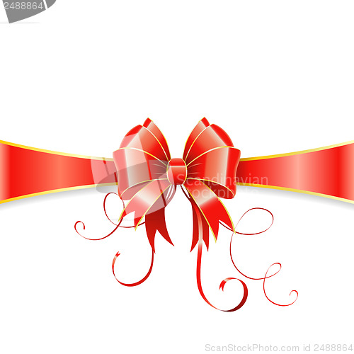 Image of Bow and ribbon