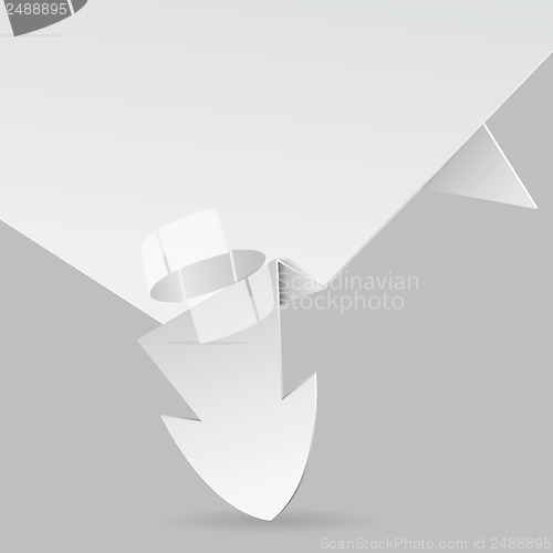 Image of Paper Origami Arrow