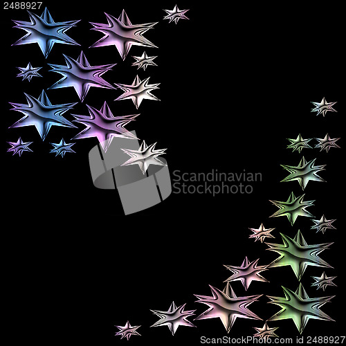 Image of stars background
