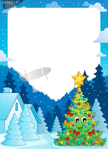 Image of Christmas topic frame 7