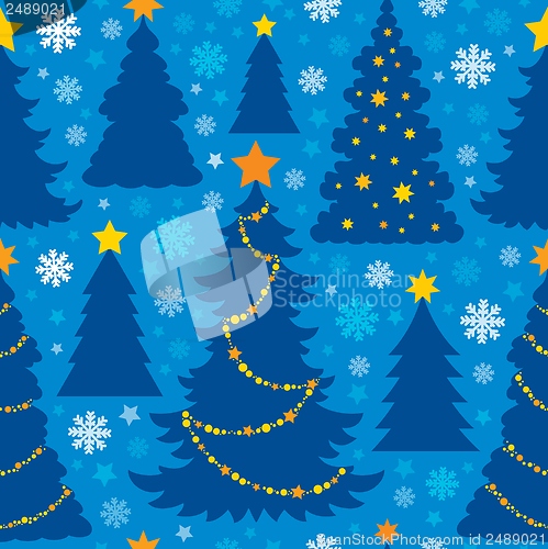 Image of Christmas seamless background 6