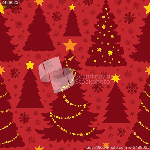 Image of Christmas seamless background 4