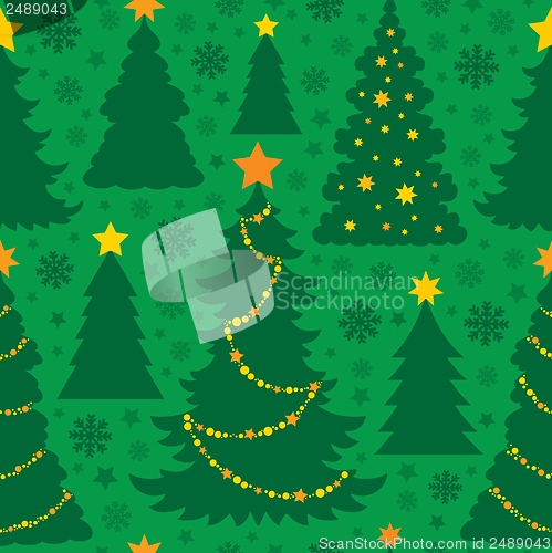 Image of Christmas seamless background 5