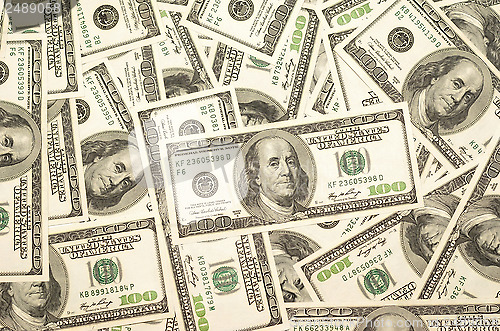 Image of money background