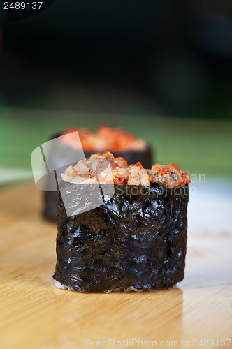 Image of sushi roll