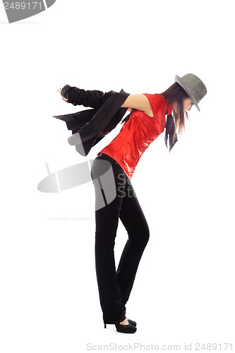 Image of Popular music dancer