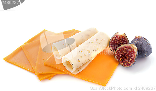 Image of slices of cheese