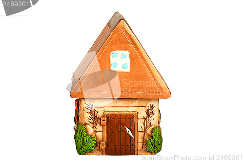 Image of Miniature model country home (piggy bank)