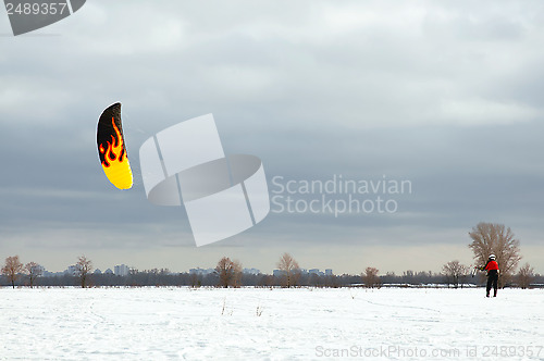 Image of Snowkiting