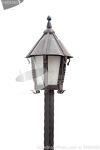 Image of Old street lamp.