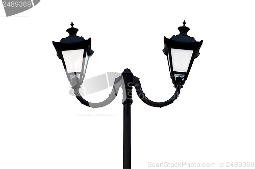 Image of Old street lamp.