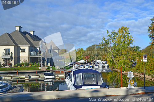 Image of Marina in fall.