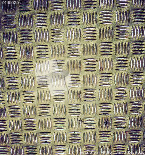 Image of Vintage retro steel background