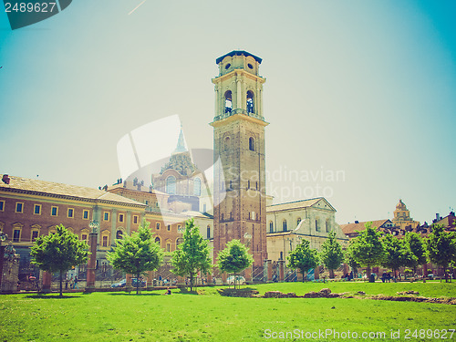 Image of Retro look Turin Cathedral